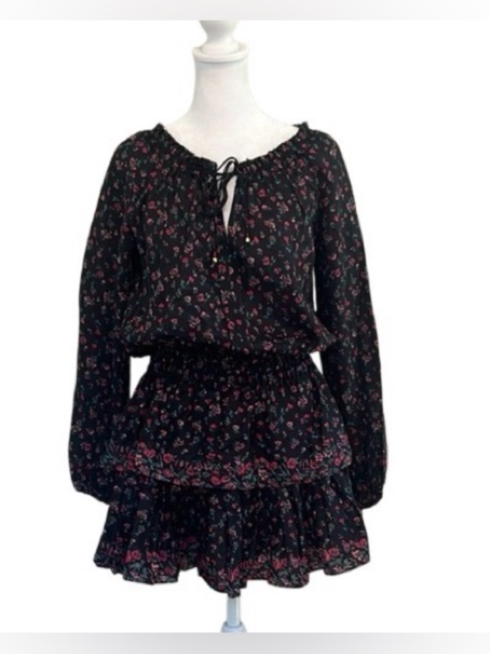 Loveshackfancy Floral Popover Dress size M pristine condition - Picture 9 of 15